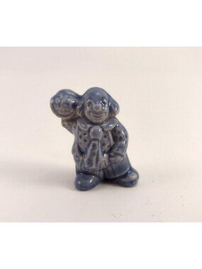 Wade Whimsies Red Rose Tea Circus Series CIRCUS CLOWN Blue England